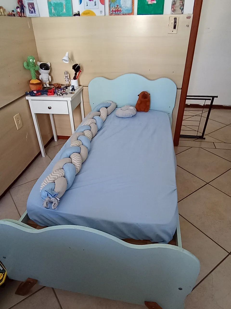 Mini Cama com colchão  - Foto 2
