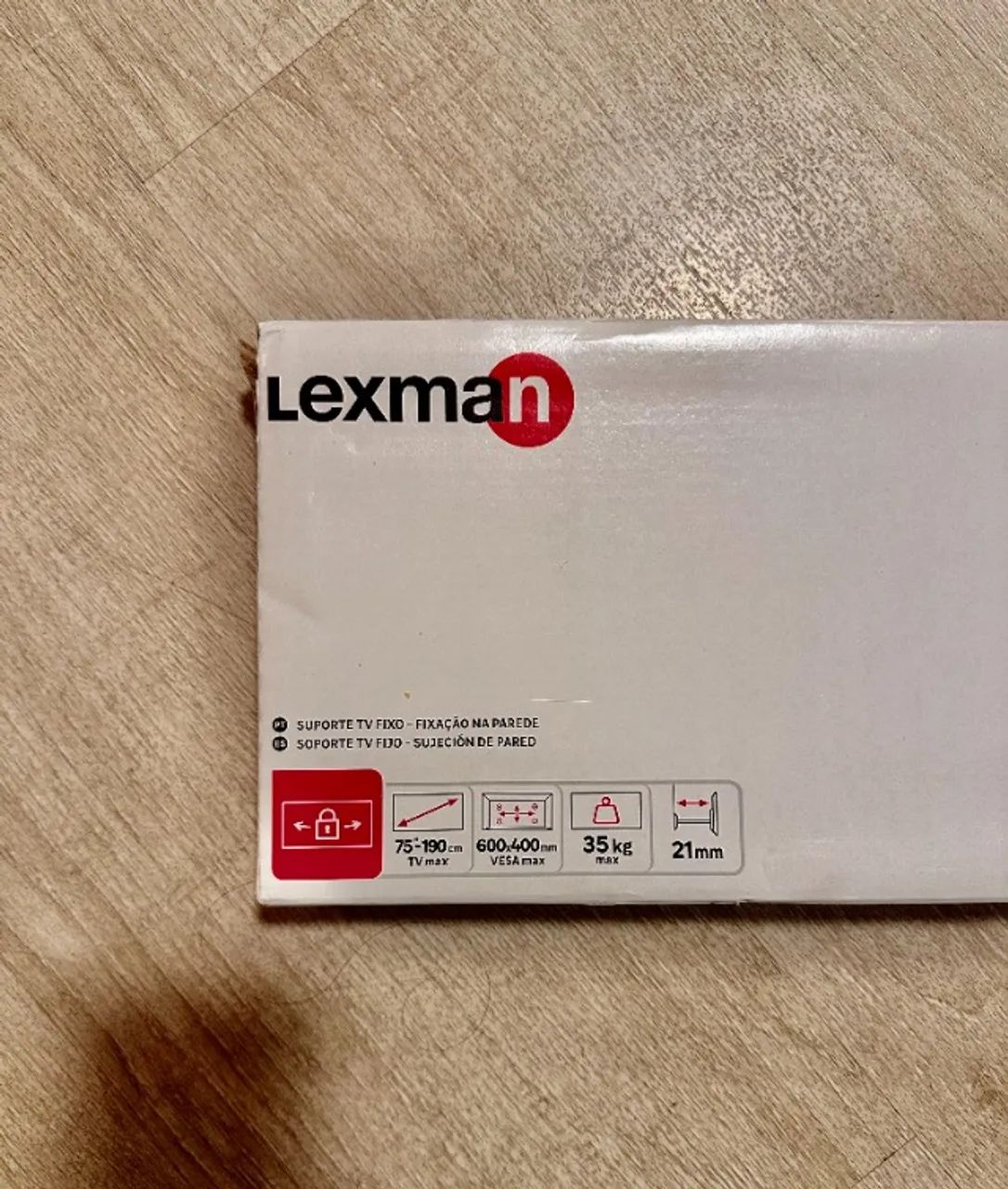 Suporte Fixo para TV Lexman 37 a 75 Polegadas Novo - Foto 5