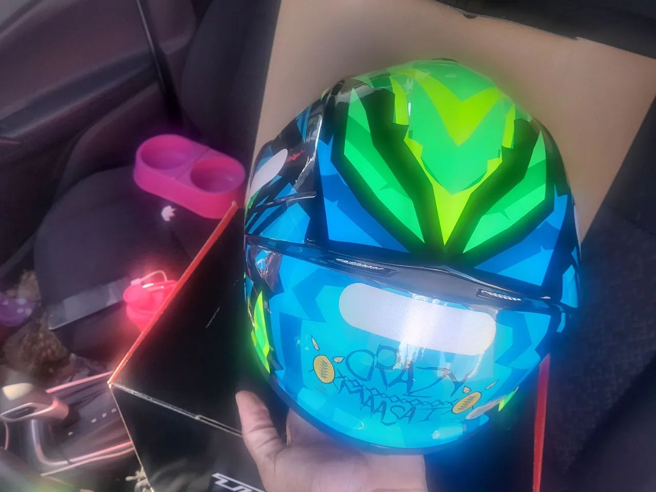 Capacete texx sem uso zero na caixa  - Foto 2
