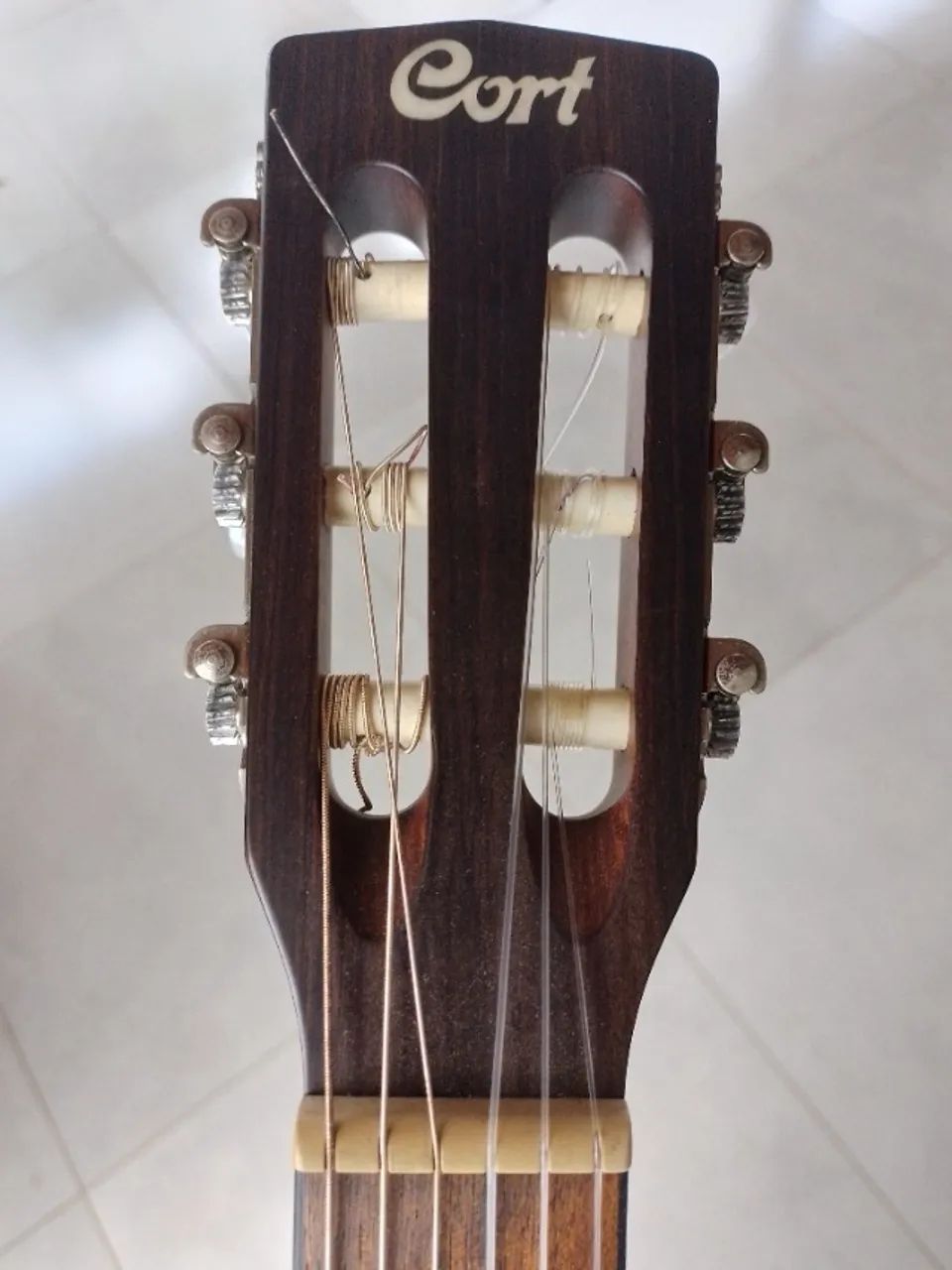 Violão Cort CEC3 Nylon preamp Fishman - Foto 4