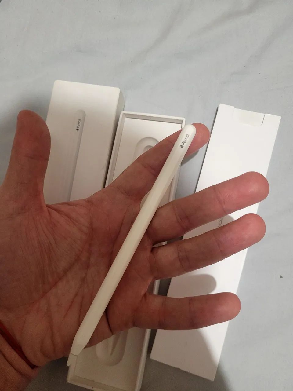 Caneta Apple Pencil 2 Geração, Compatível com iPad Pro, Branco - MU8F2AM/A - Foto 3