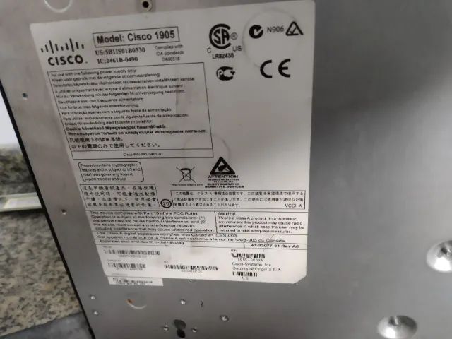 Roteador cisco 1905 - Foto 3