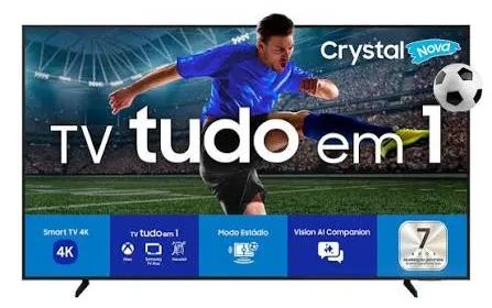 Smart TV Samsung 65" Crystal UHD 4K Modelo 2025