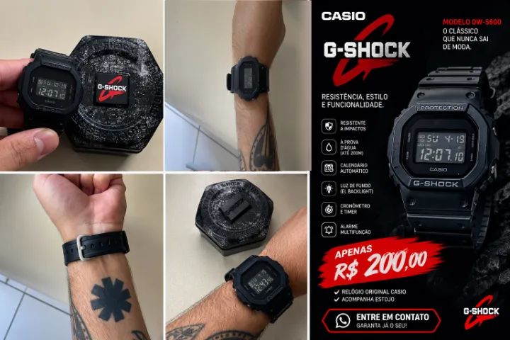 RELOGIO CASIO G SHOCK 
