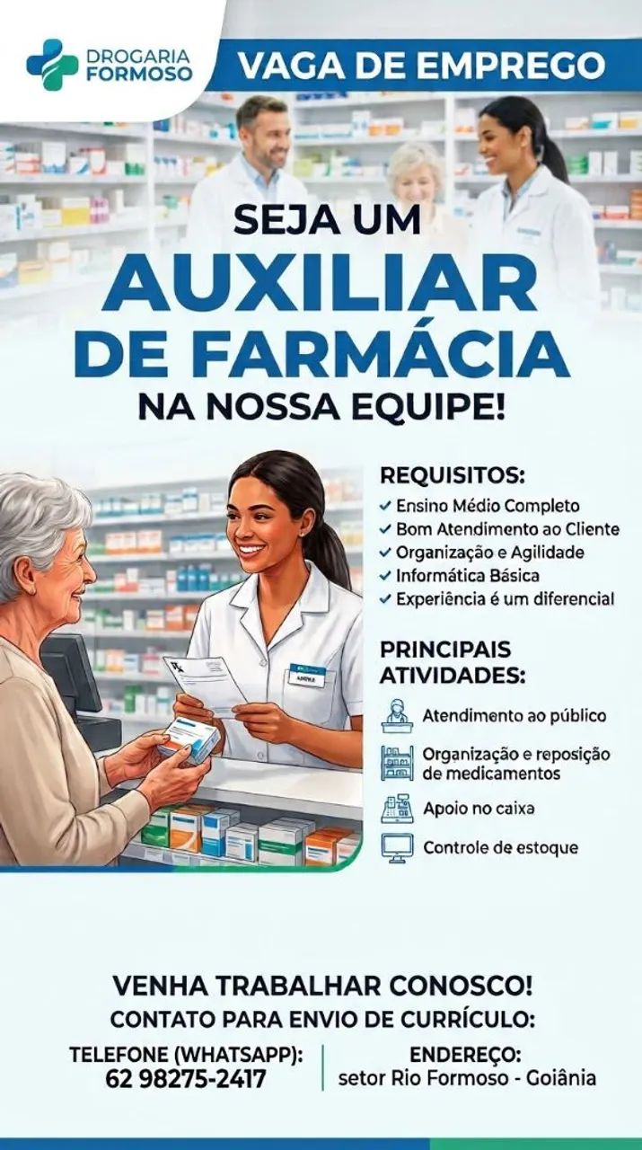 Vaga de emprego 