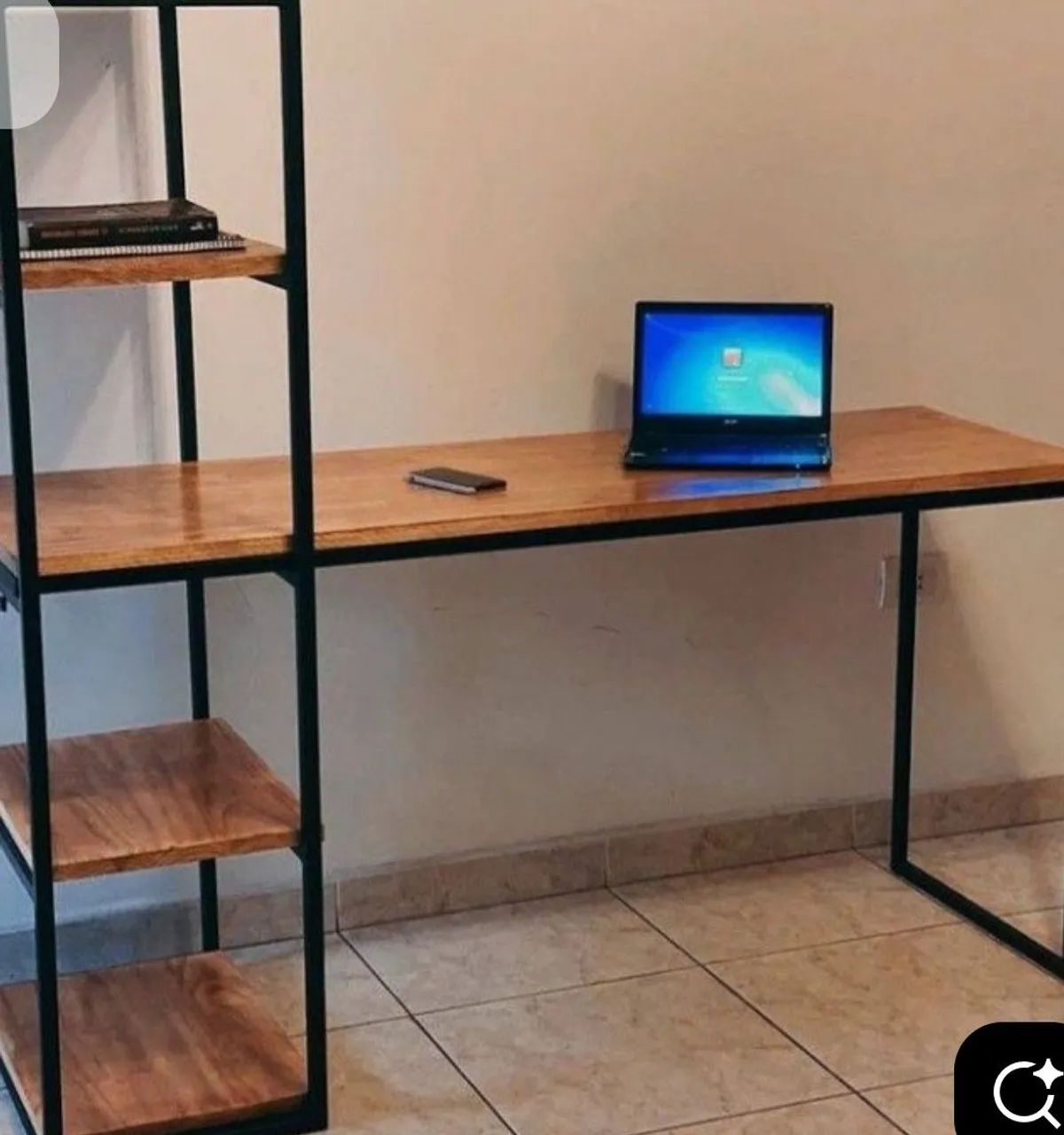 Mesa industrial para escritório  - Foto 2
