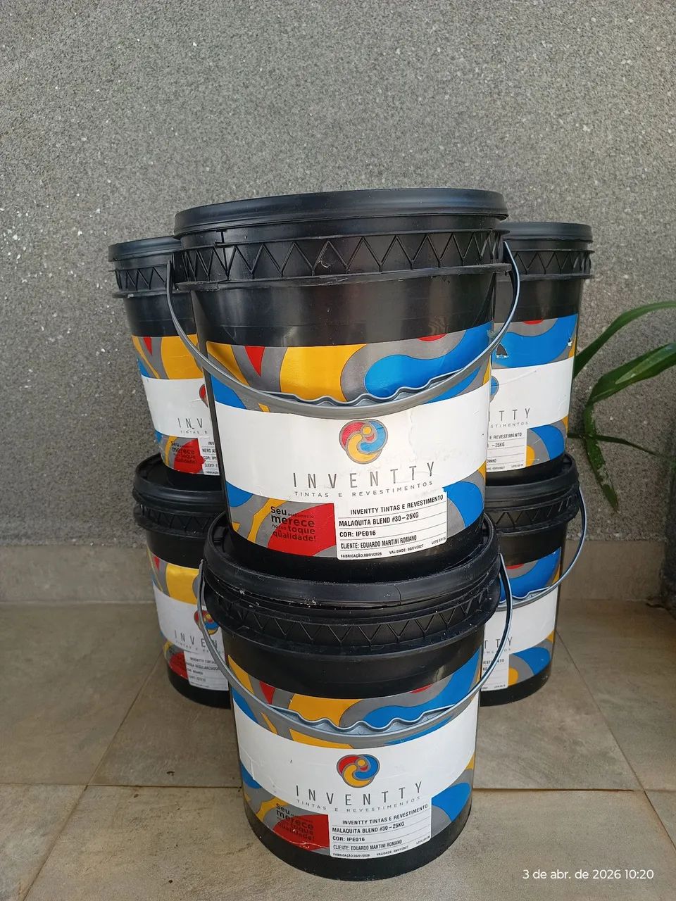 4 Micro Revestimento Malaquita Blend e 1 Nero Absolut Qualidade Inventty - Foto 3