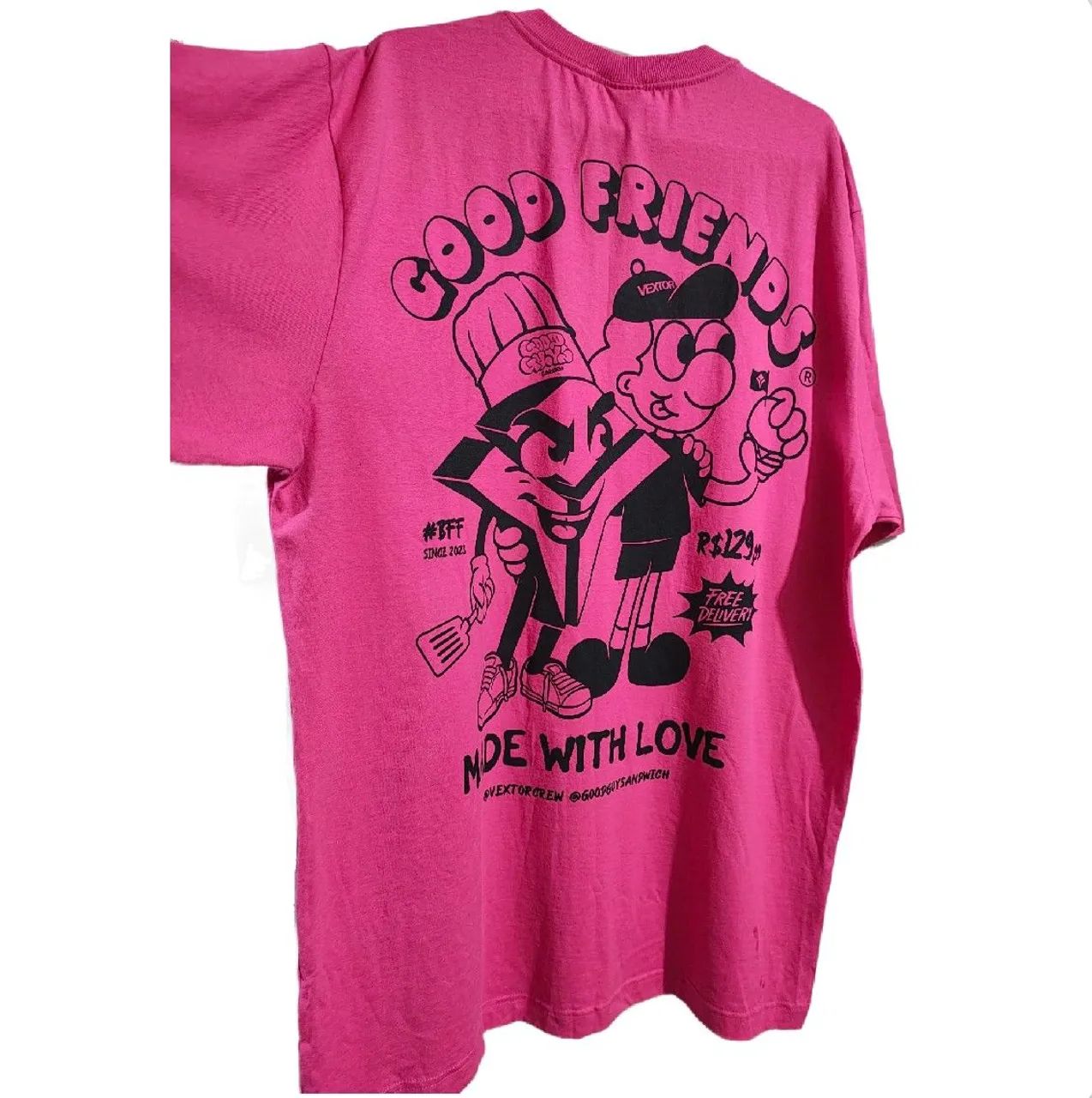 Camiseta Masculina Nova VEXTOR - TAM: G  - Foto 4