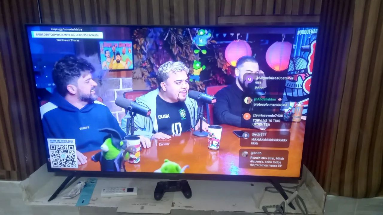 Smart TV Samsung de 55 polegadas