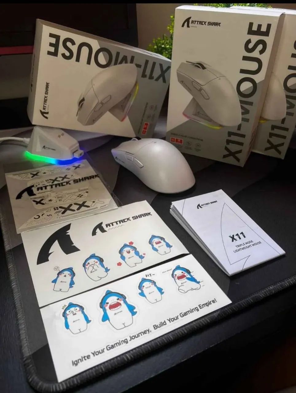 Mouse Gamer Shark Attack X11 Na Caixa - Foto 5