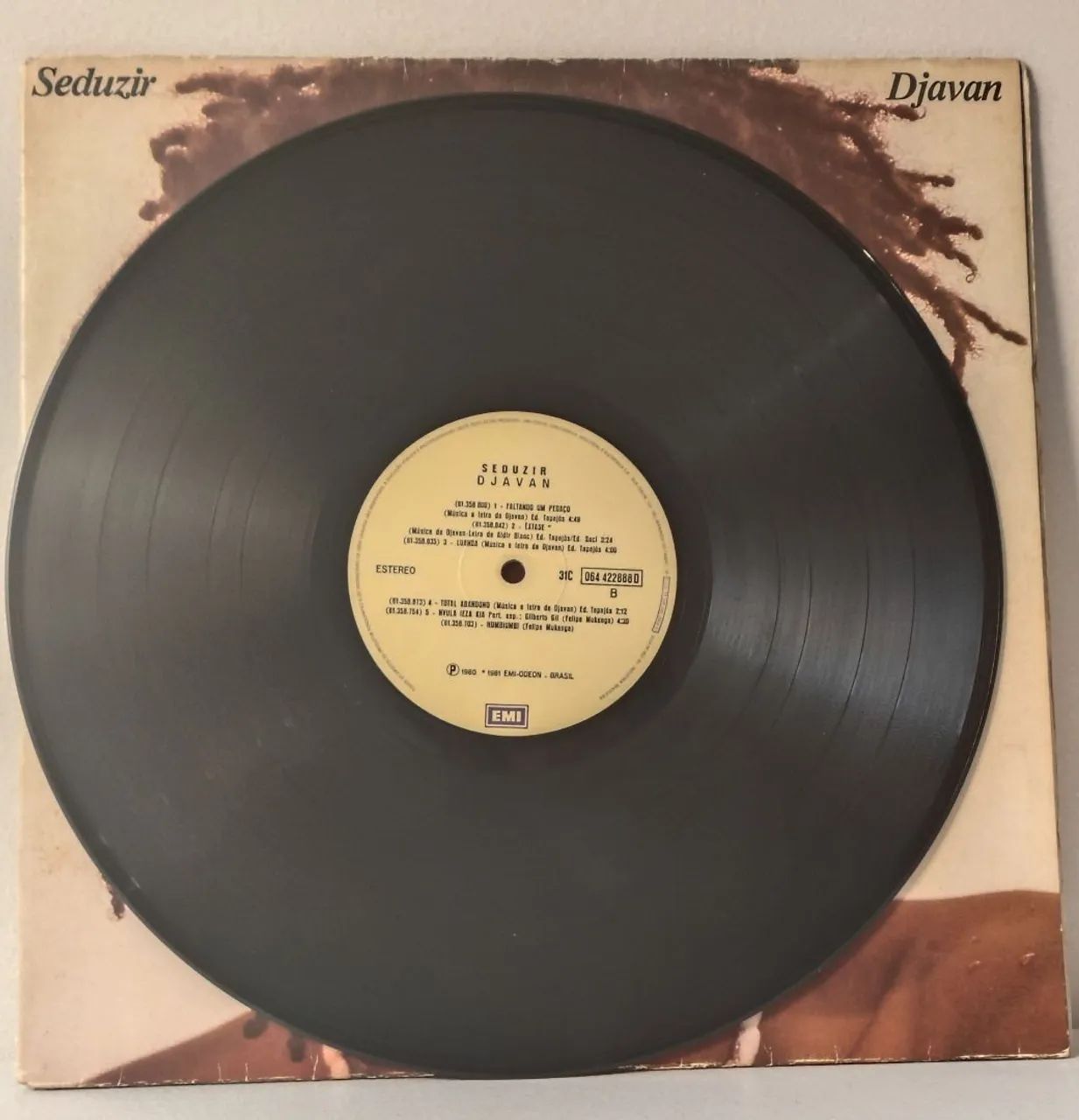 LP djavan - seduzir - disco de vinil - Foto 4