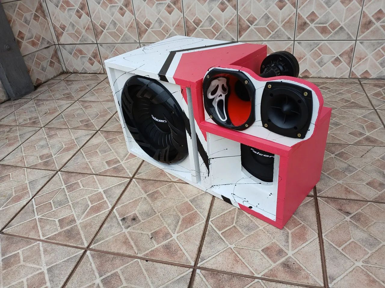 CAIXA DE SOM 4 VIAS 12 POL ( SEM MÓDULO)  - Foto 3