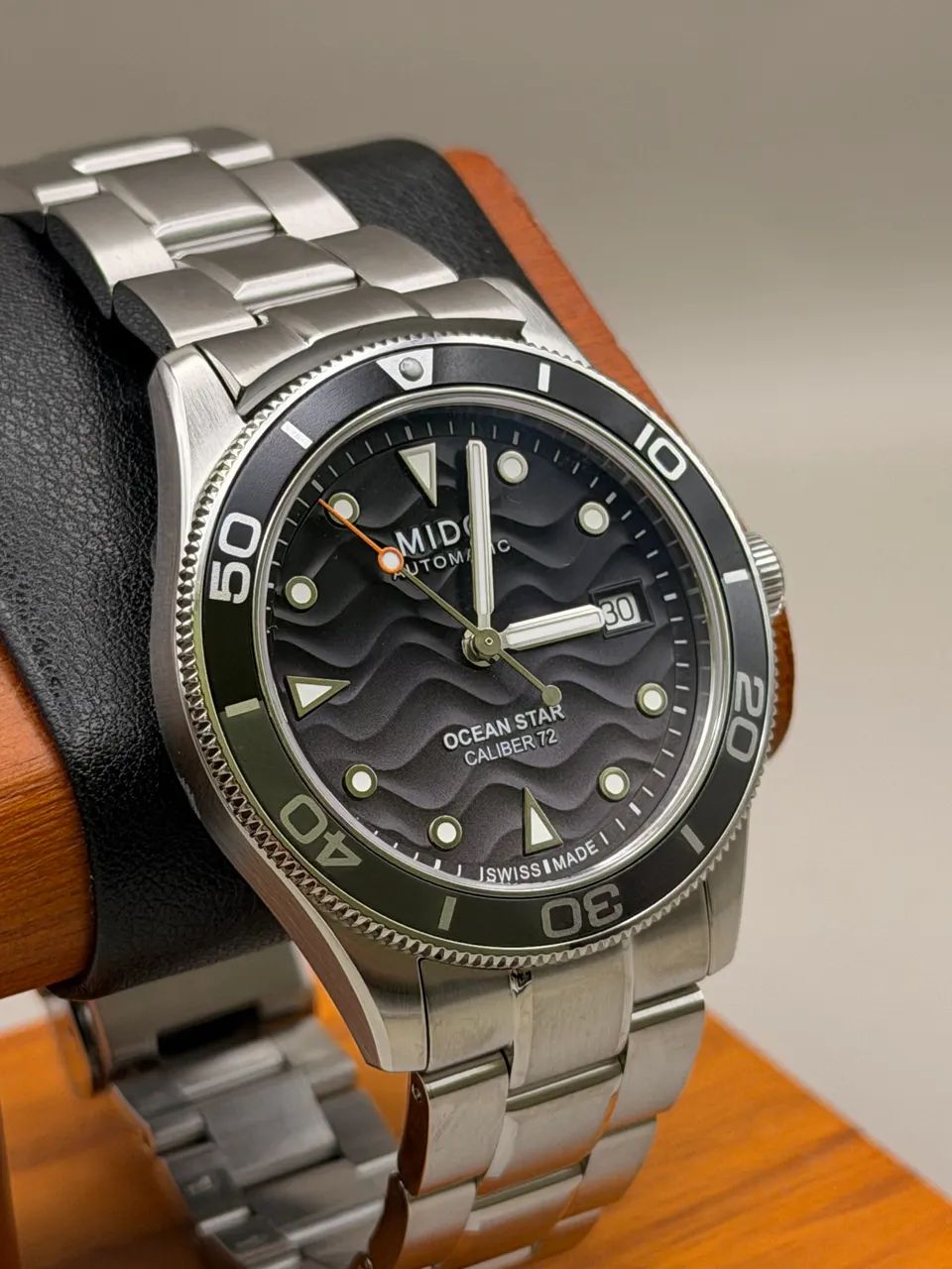 Mido Ocean Star 39mm Automático Cinza | Novo - Acessórios - Jardim