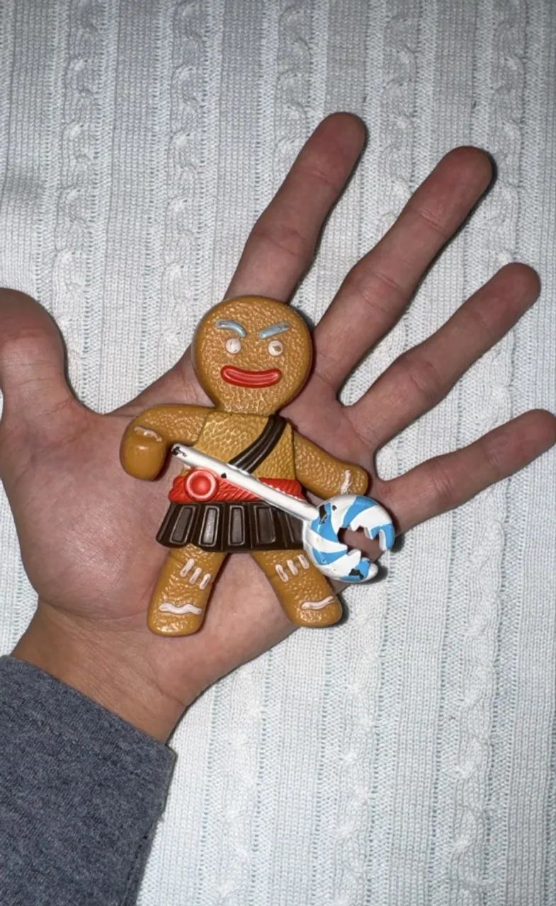 Boneco do biscoito Shrek Para Sempre McDonald's 2010 