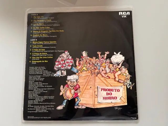 Disco vinil LP bezerra da silva produto do morro  - Foto 4