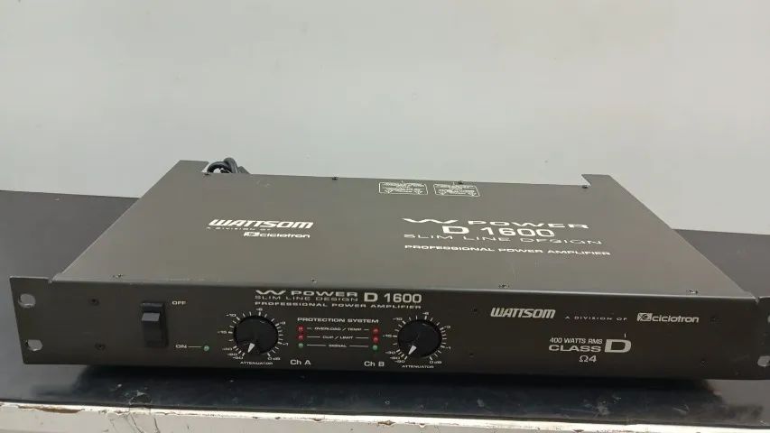 POTENCIA Wattson wpower d1600 slim usada - Foto 3