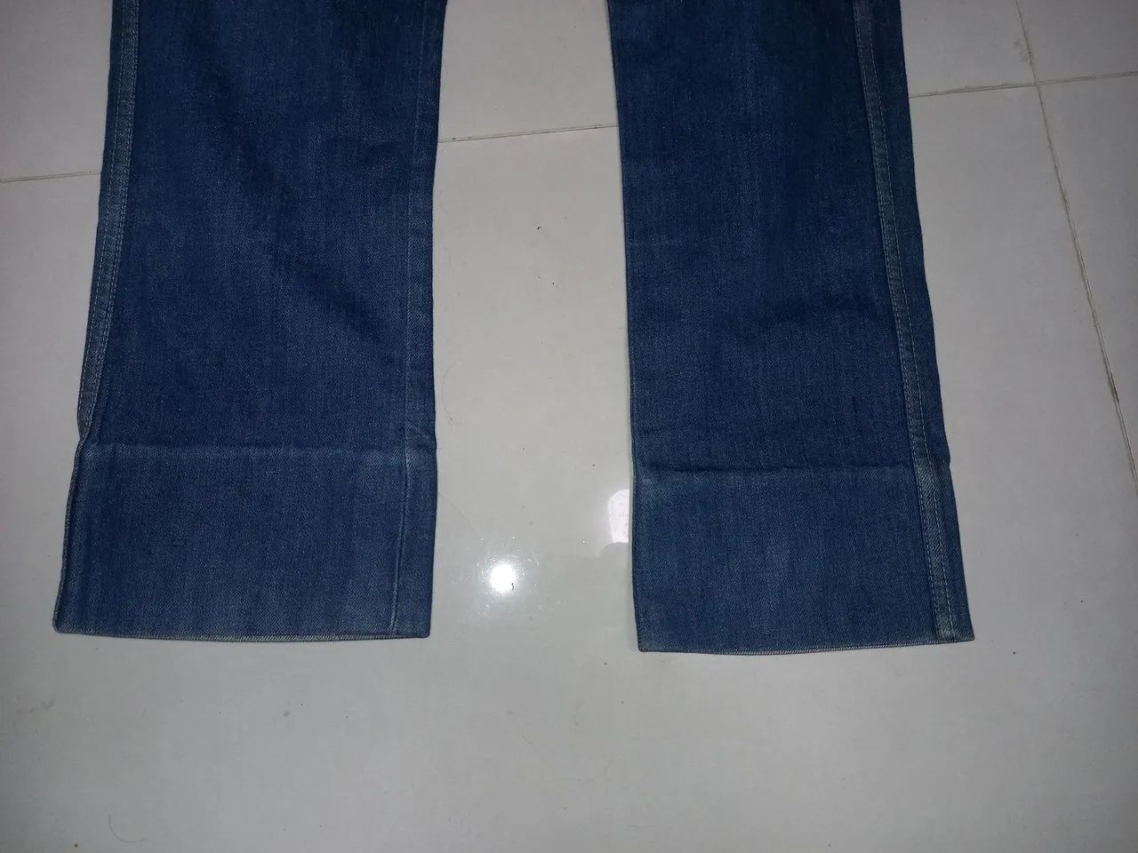 Calça vintage feminina Levis tamanho 42 usada - Foto 5