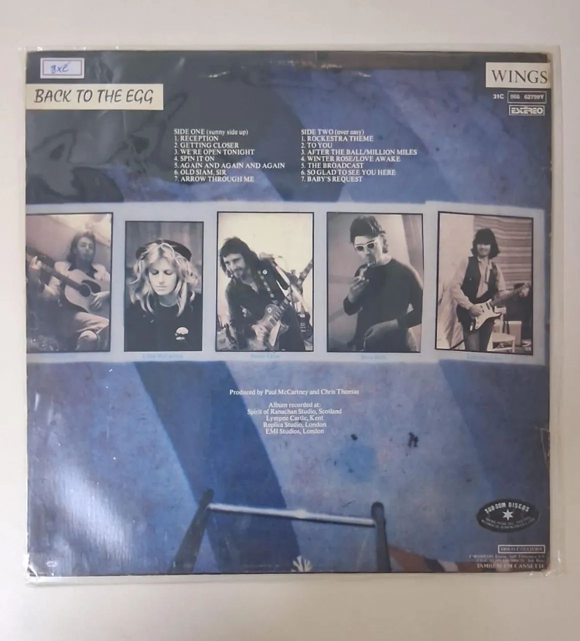 Lp vinil Paul McCartney (Wings) - back to the egg - Foto 2