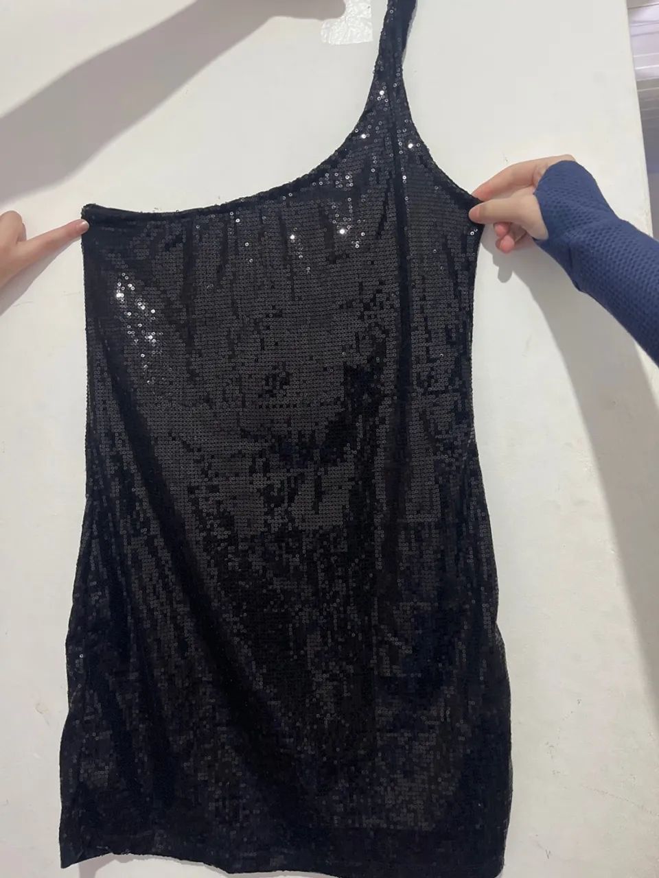 Vestido preto de paitê - Foto 2