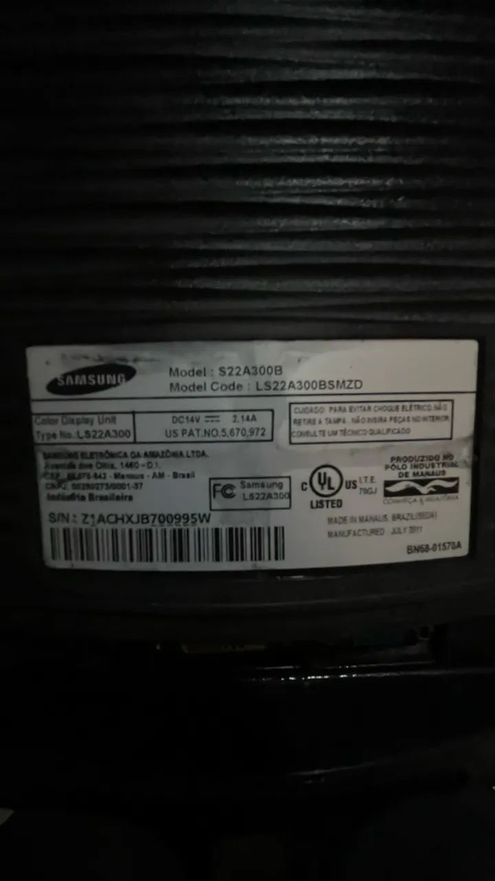 Monitor Samsung 21,5 Polegadas - Foto 2