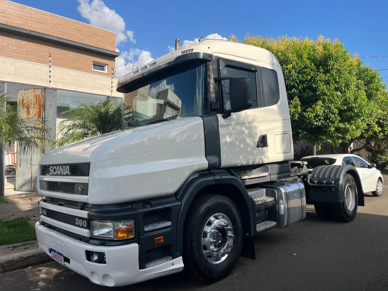 Scania 114 360 1999 + carreta  guerra 2010  - Foto 3