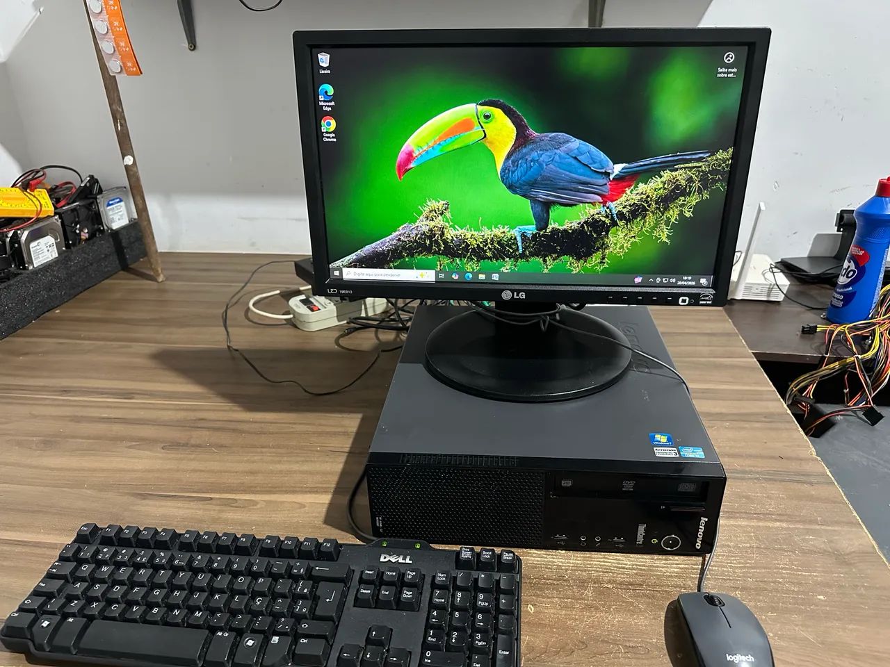 Computador top com ssd para sua empresa rapido loja com garantia completo