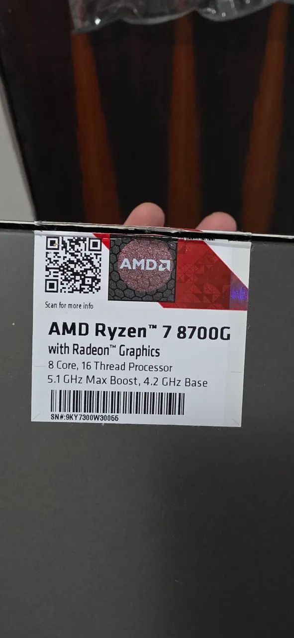 Processador Ryzen 7 8700g