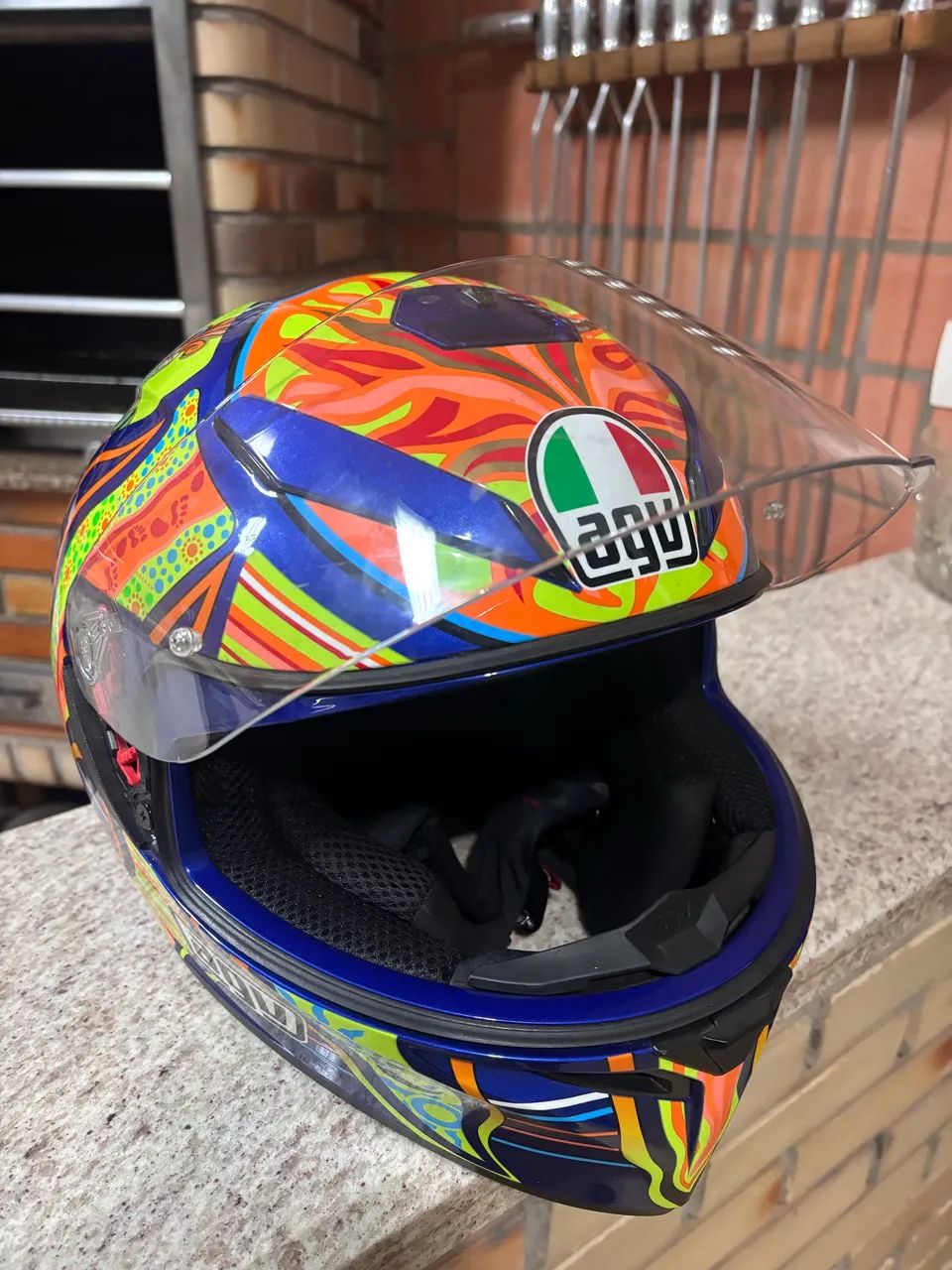 Capacete AGV K3 five continents - Foto 4