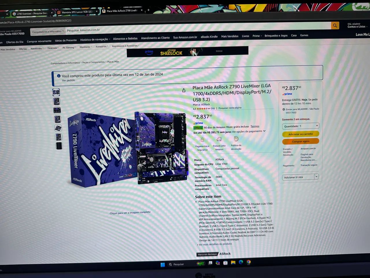 Pc gamer i7 14700k - Foto 4