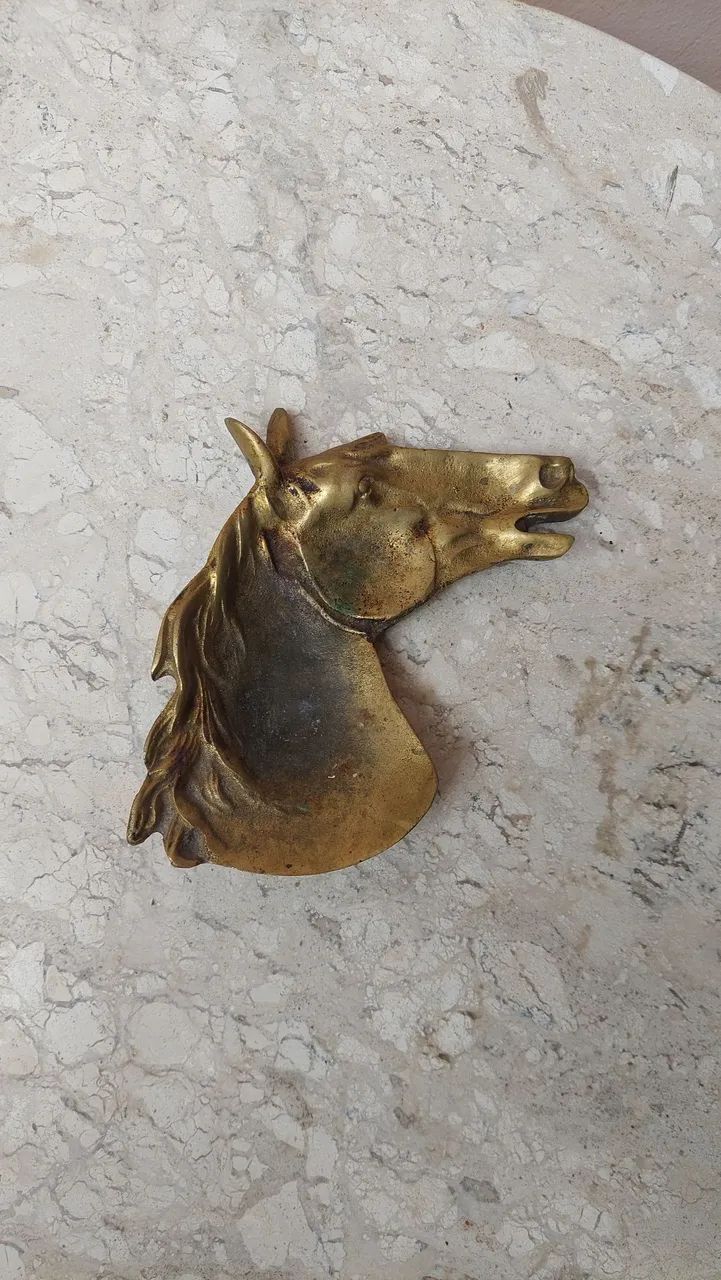 CINZEIRO DE BRONZE CAVALO DECORAÇÃO DESIGN - Foto 2