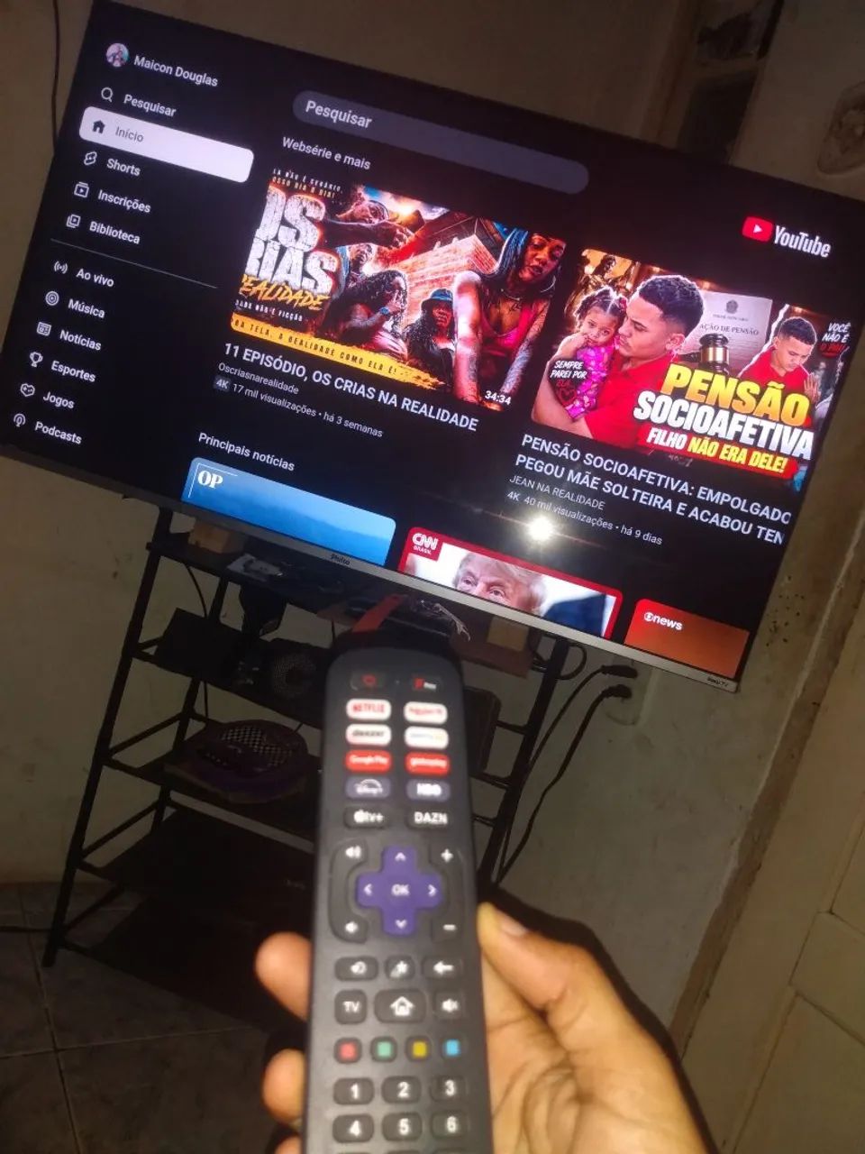 Tv Philco Roku Smartv 50 Polegadas - Foto 3