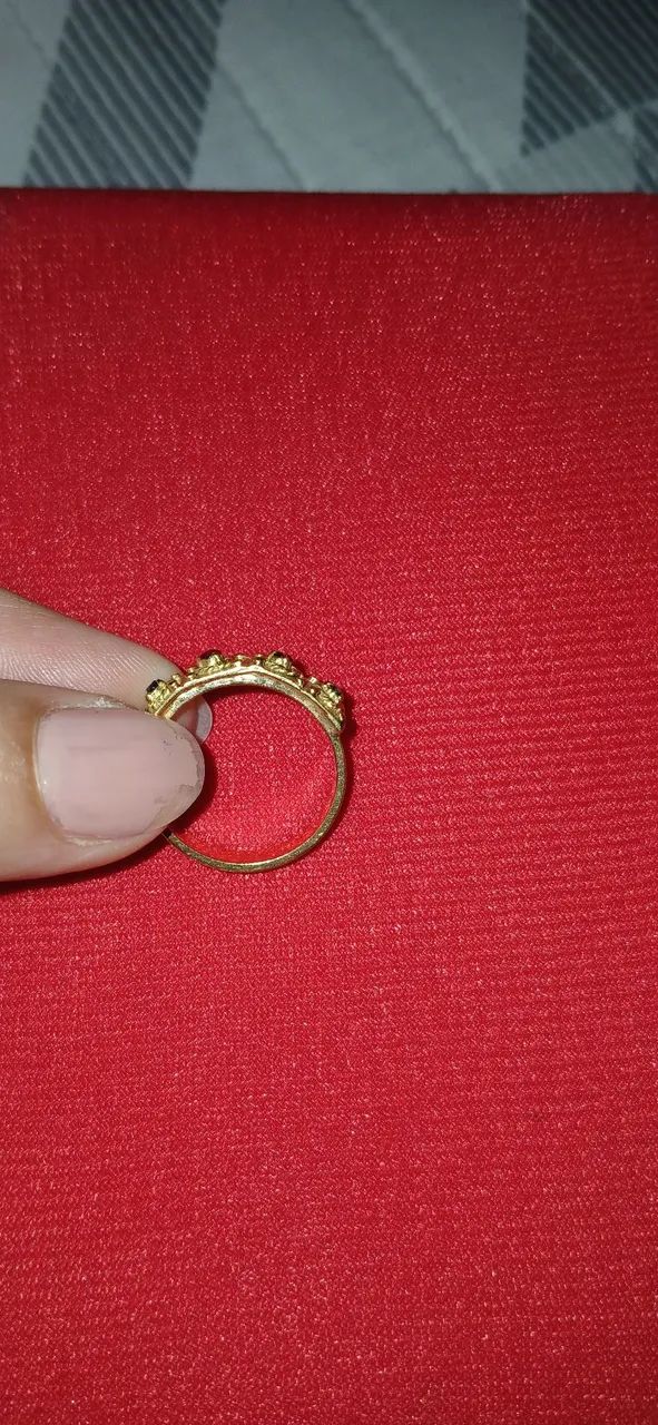 Anel de Ouro com pedras  - Foto 5