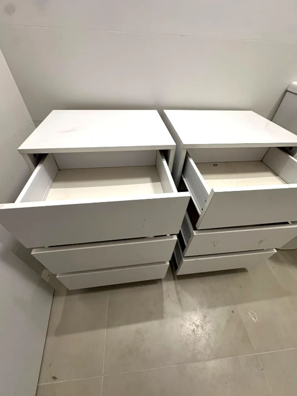 Conjunto Mesas de Cabeceira Cama Bidê - Foto 4