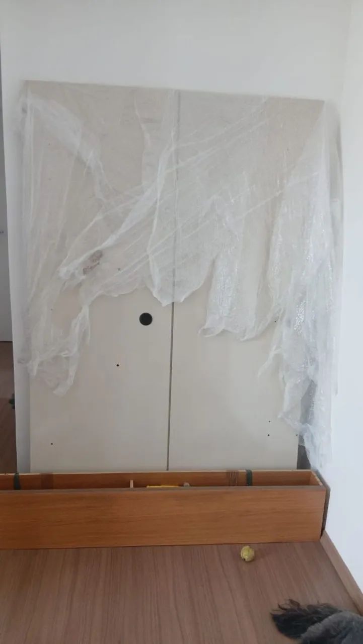 Painel para TV até  65 polegadas 1,80 cor cedro of  white - Foto 3