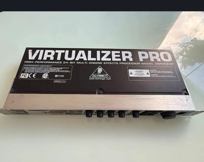 Behringer Virtualizer Pro DSP2024P ? NOVO, ZERADO  - Foto 2