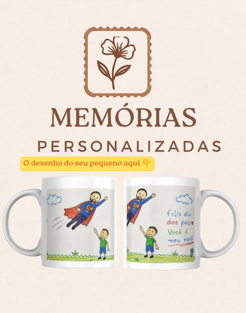 Caneca personalizada dia dos pais  - Foto 3