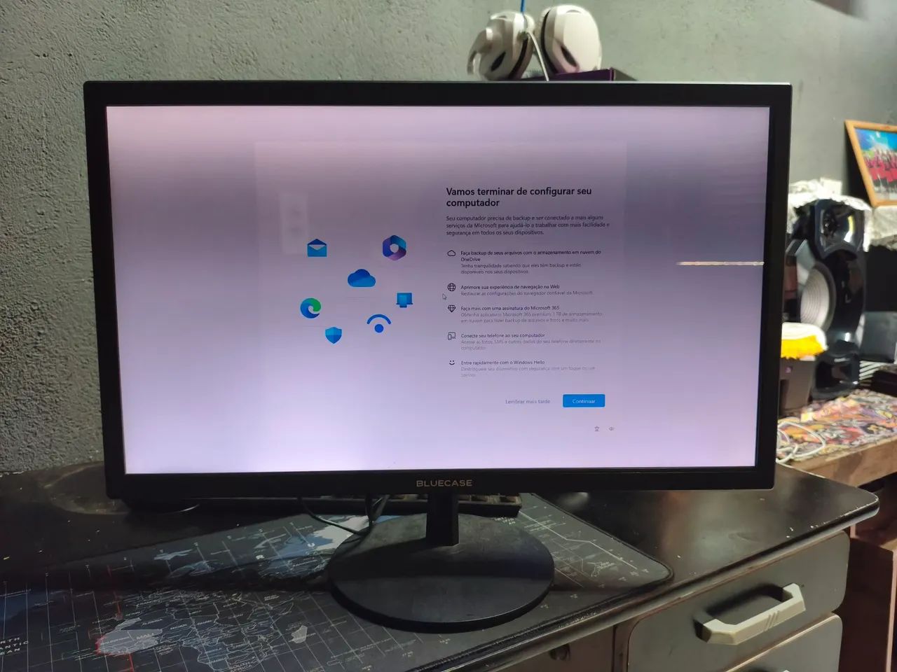 Monitor bluecase 23 polegadas (descrição)