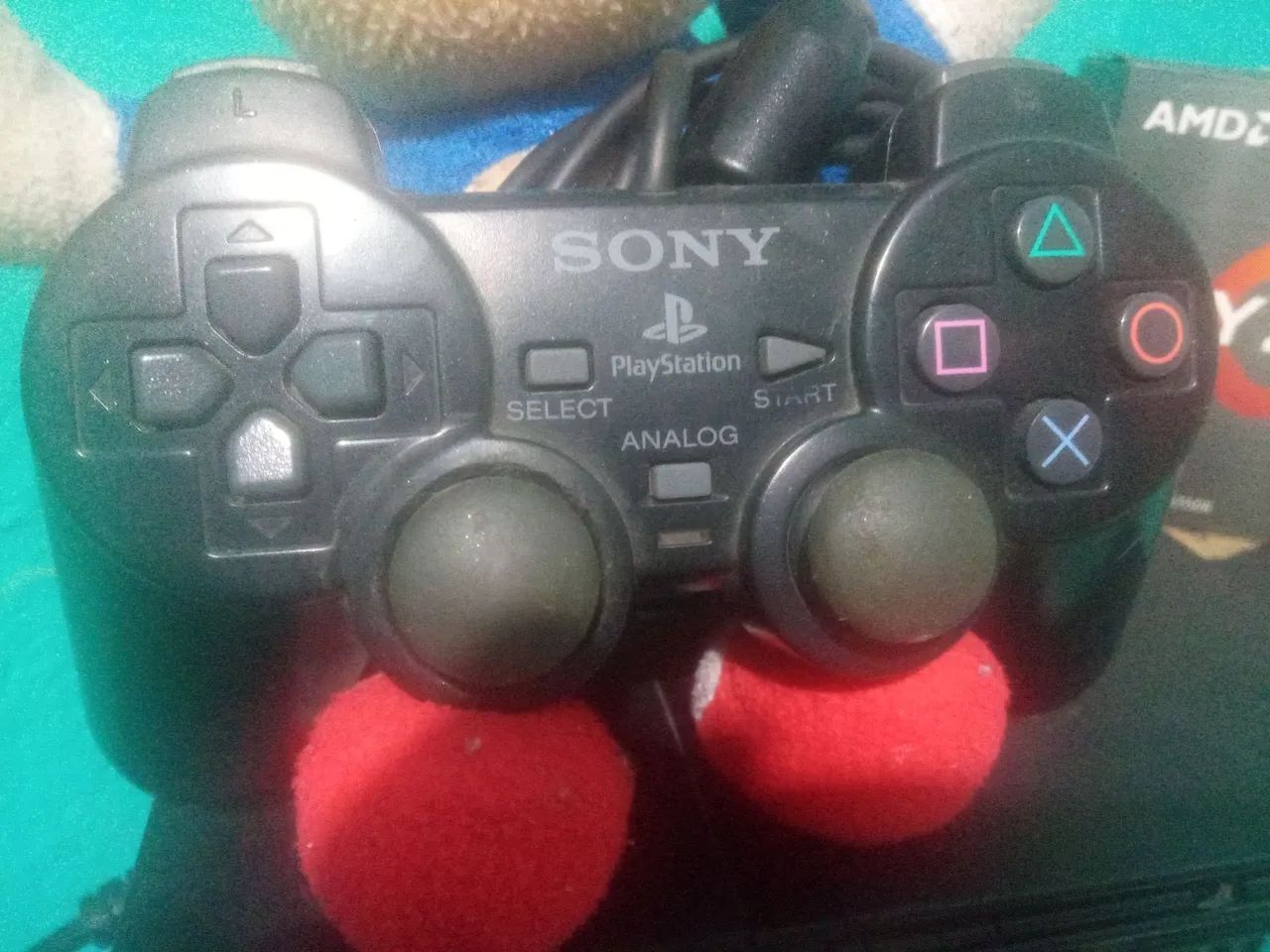 PS2 na caixa + leitor funcionando + controle original  - Foto 2