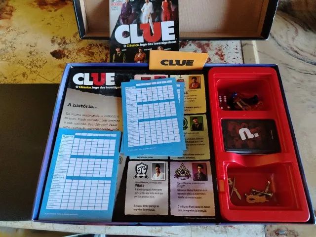 Clue o Jogo da Investigação Completo - Da Hasbro - Foto 4
