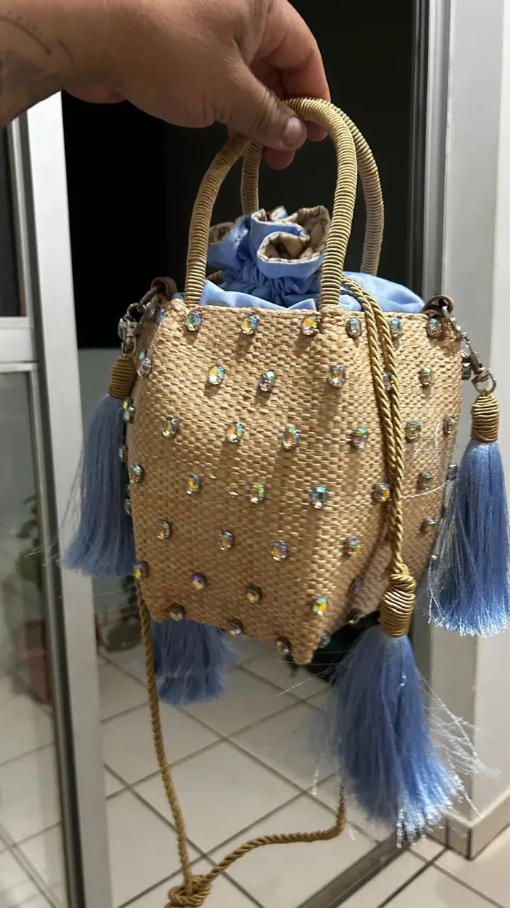 Bolsa original Lis Fiaschi nunca usada  - Foto 3