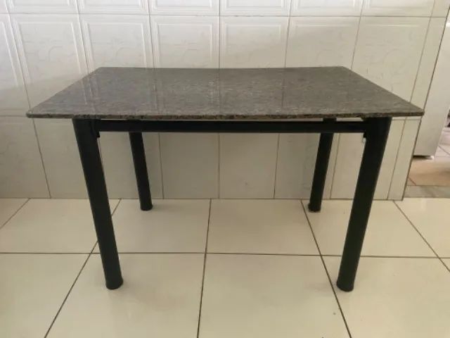 Mesa de jantar com tampo granito - Foto 4