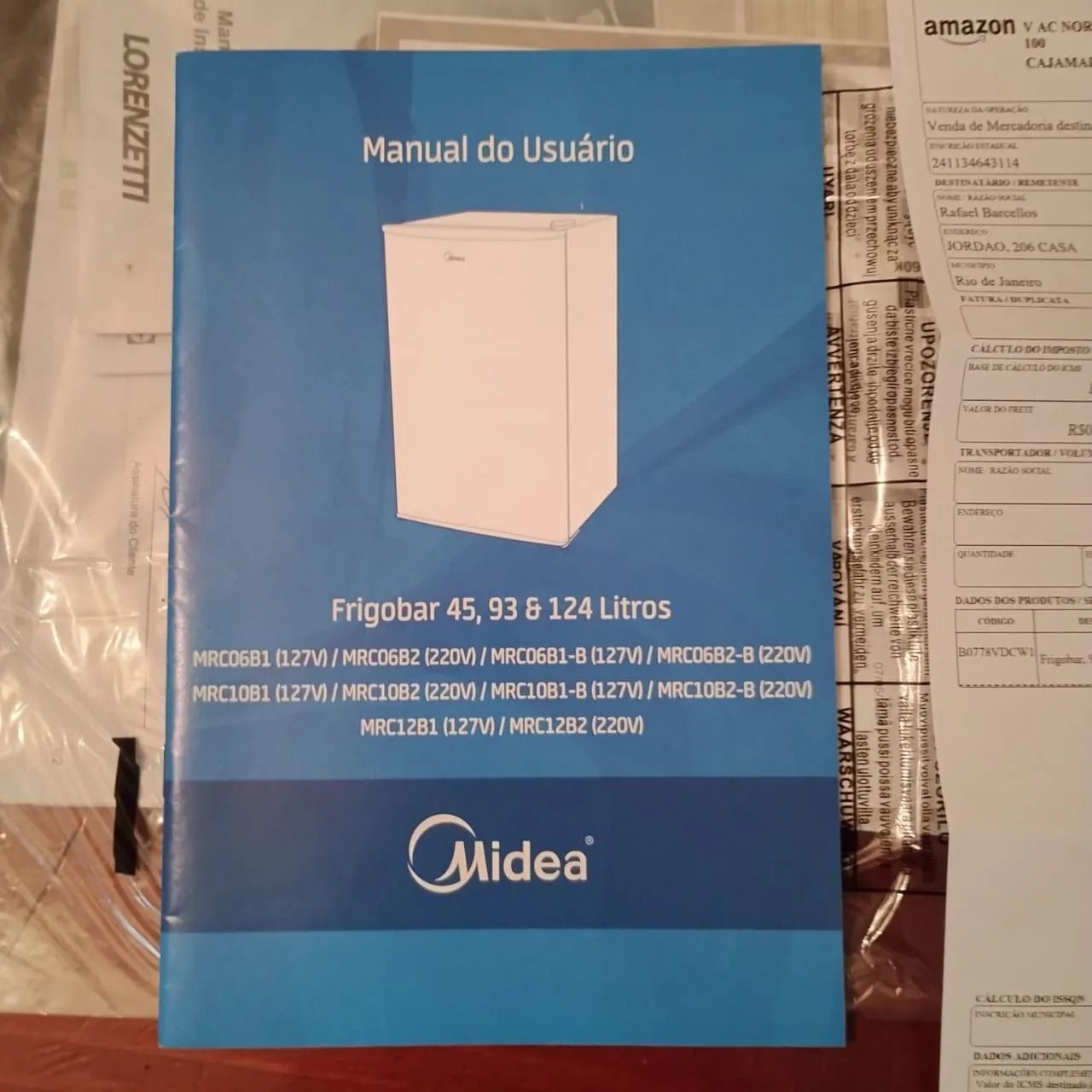 Frigobar midea