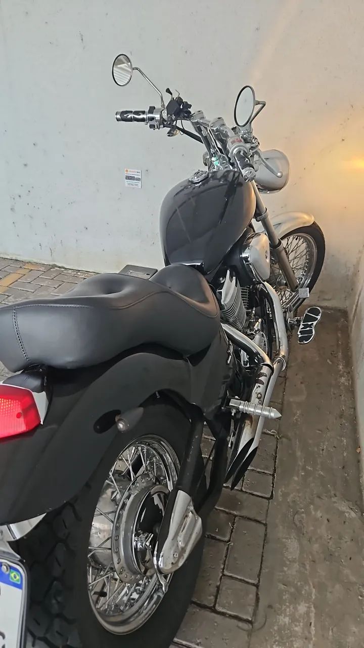 Moto Custom Honda Shadow 600cc Impecável  - Foto 5