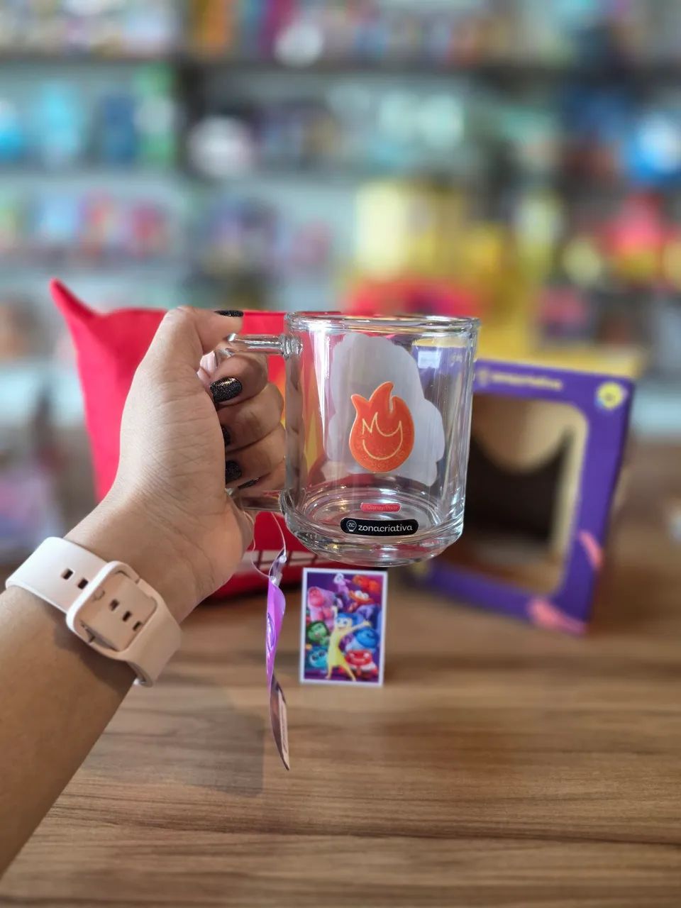 Kit Caneca Divertidamente Raiva - Foto 4