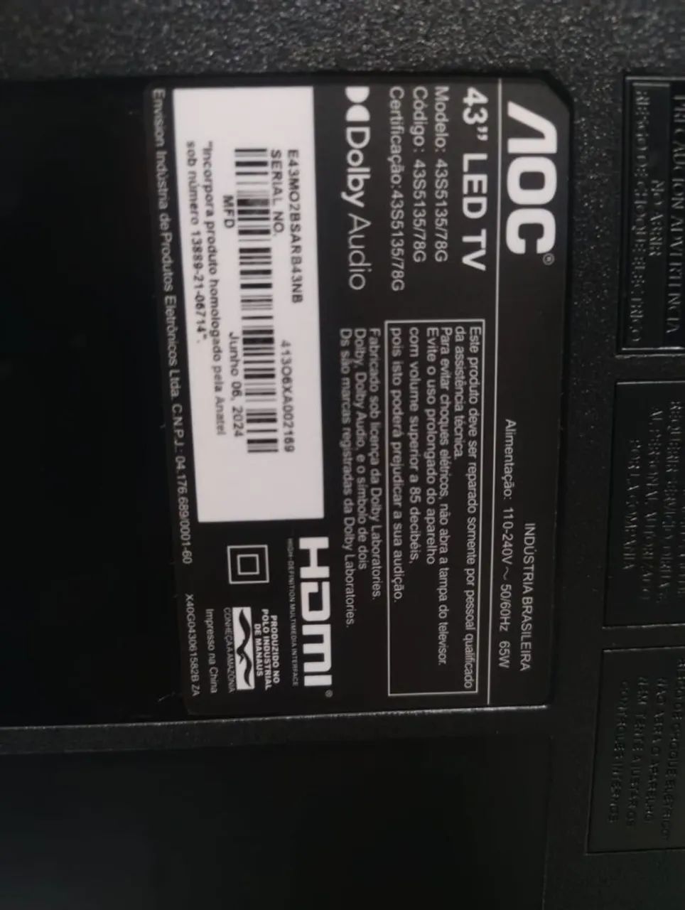 Smart tv 43 roku  - Foto 2