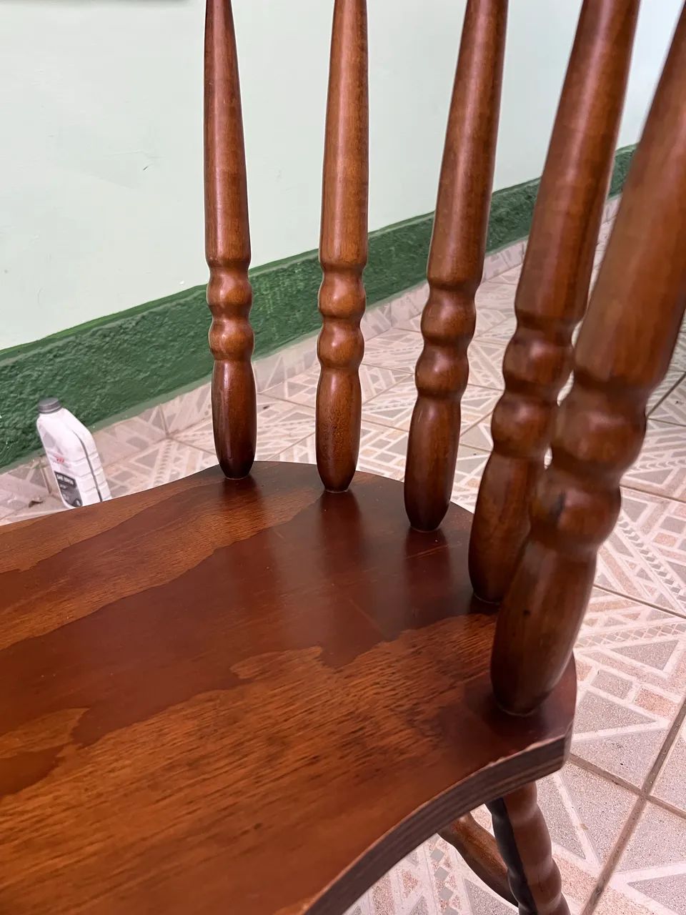 Mesa 4 cadeiras - Madeira Maciça  - Foto 3