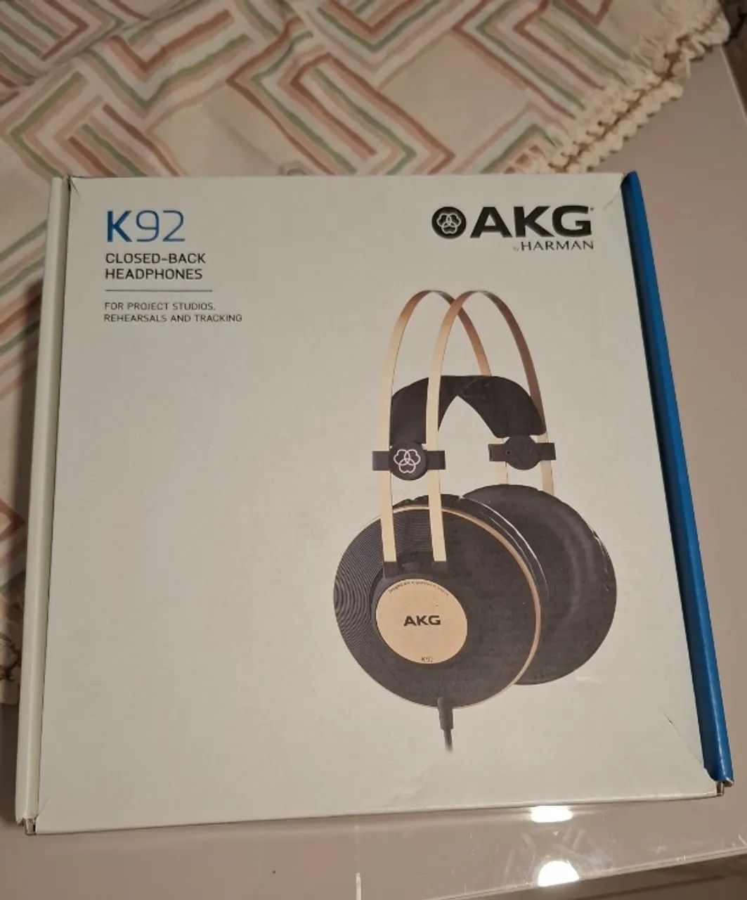 Fone Headphone AKG K92 PERFEITO - Foto 5