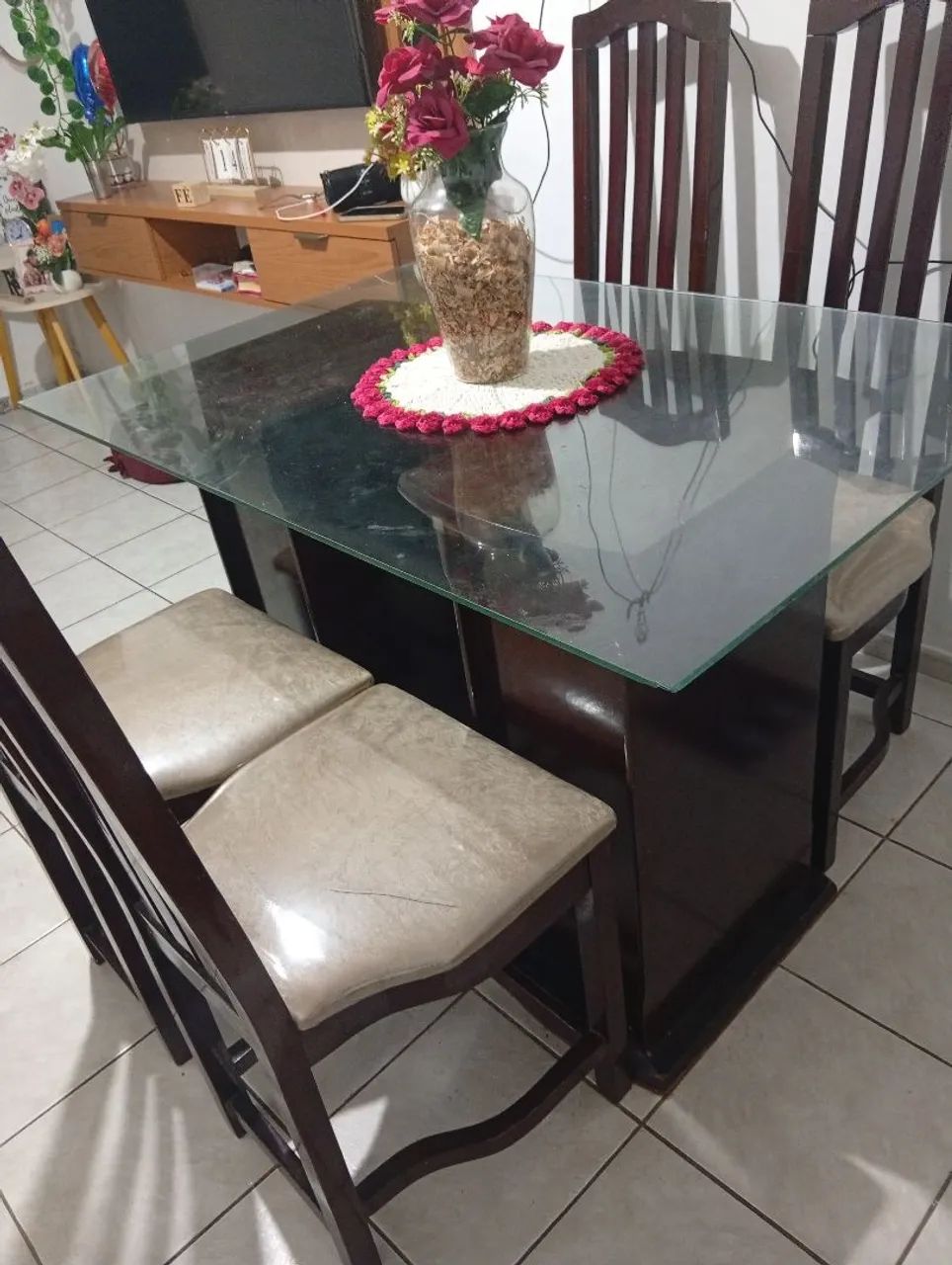 Mesa de vidro  - Foto 2