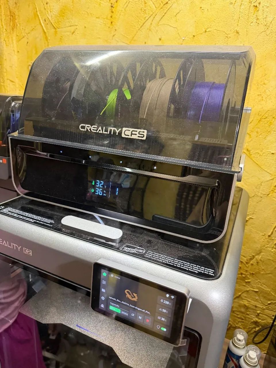 Impressora 3D Creality K2 Combo Nivelamento Automático Bivolt  - Foto 4
