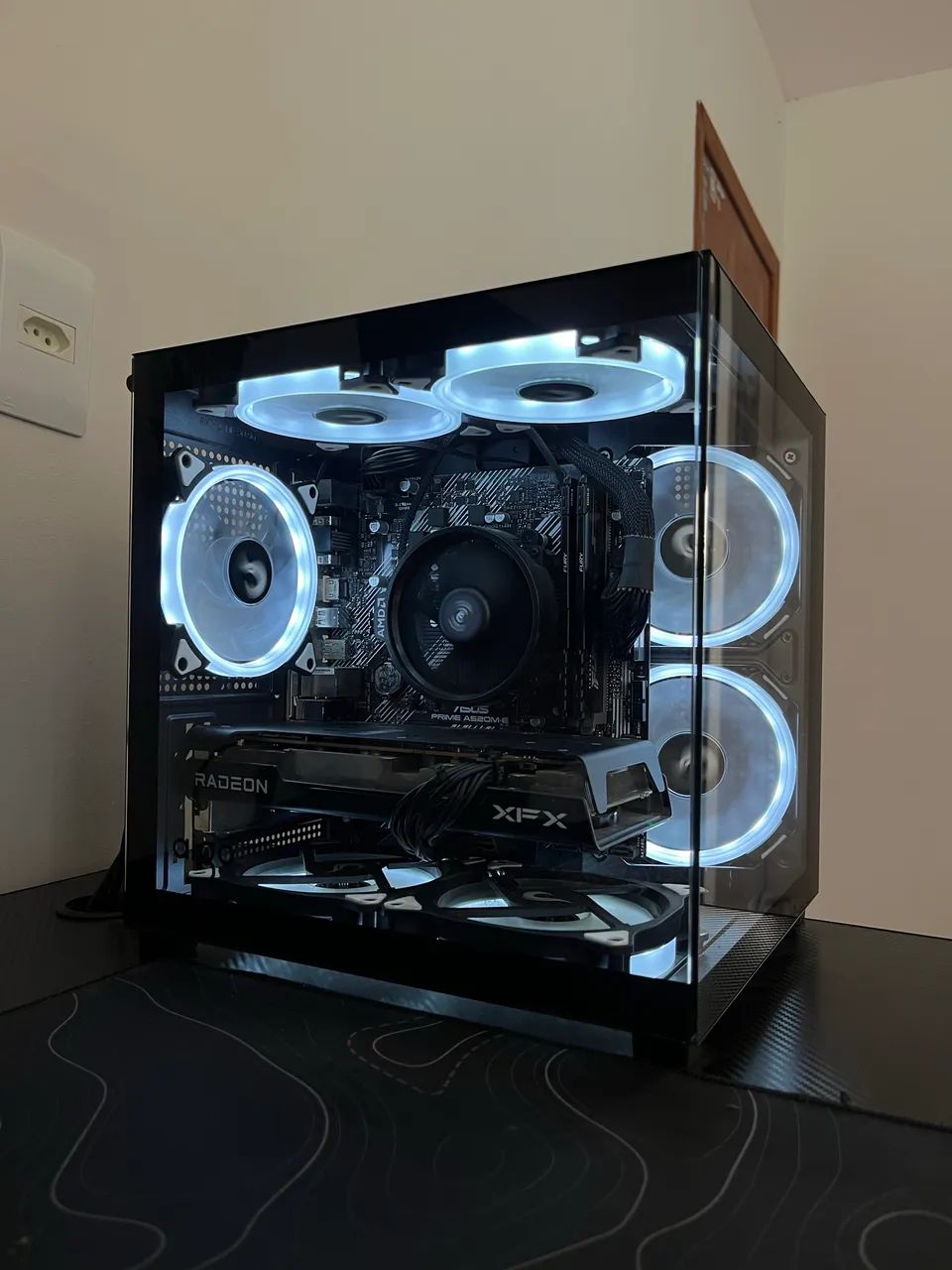 Pc gamer Ryzen 55600g + Rx6650XT